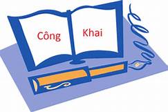 QUYẾT ĐỊNH CÔNG KHAI ĐẦU NĂM DỰ TOÁN 2021