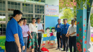KHÁNH THÀNH CÔNG TRÌNH THƯ VIỆN – KHÔNG GIAN ĐỌC SÁCH, TƯƠNG TÁC VÀ SINH HOẠT ĐỘI