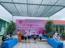 Lễ trao tặng thiết bị