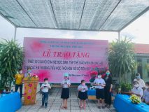 Lễ trao tặng thiết bị