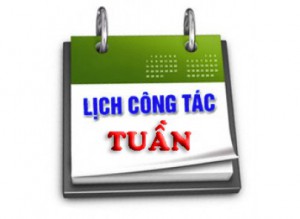 LỊCH LÀM VIỆC 20/12/2021 đến 24/12/2021