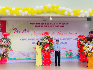CHÀO MỪNG 40 NĂM NGÀY NHÀ GIÁO VIỆT NAM (20/11/1982 – 20/11/2022)