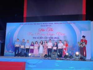 HỘI THI “TÀI NĂNG GIÁO VIÊN” THỊ XÃ BẾN CÁT NĂM 2022