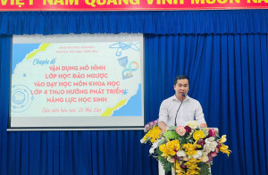 ĐỔI MỚI PHƯƠNG PHÁP DẠY HỌC – PHÁT HUY NĂNG LỰC HỌC SINH QUA MÔ HÌNH LỚP HỌC ĐẢO NGƯỢC