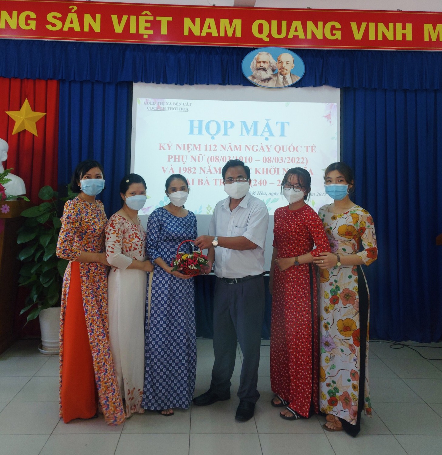 Chào mừng kỷ niệm 112 năm ngày Quốc tế Phụ nữ 8/3 và 1982 năm khởi nghĩa Hai Bà Trưng