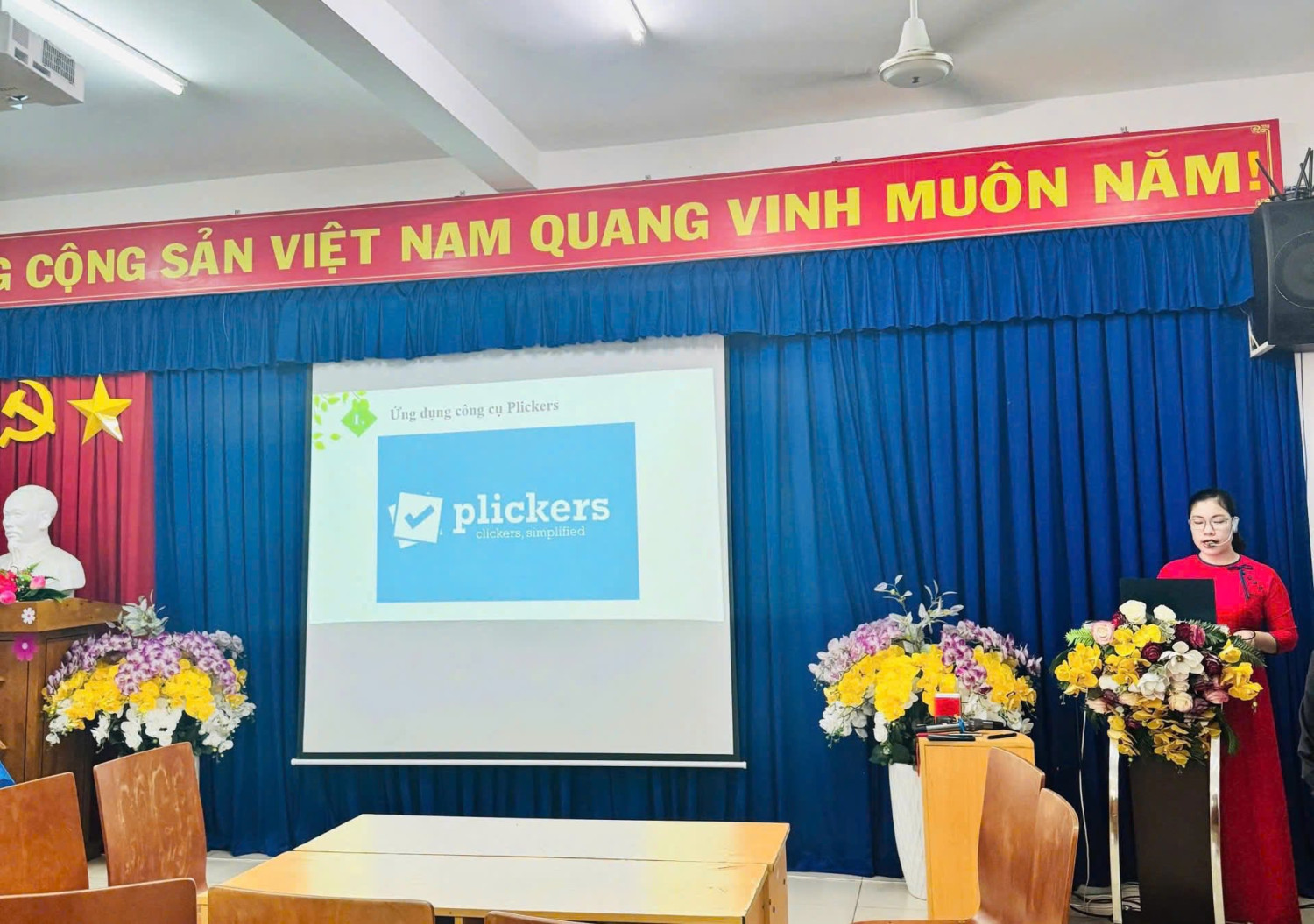 TỔ TIẾNG ANH TỔ CHỨC CHUYÊN ĐỀ: “ỨNG DỤNG AI TRONG DẠY VÀ HỌC TIẾNG ANH CẤP TIỂU HỌC